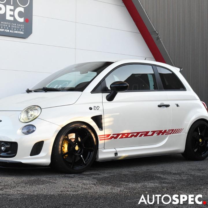 アバルト（ABARTH） ABARTH 500 595 695 サイドデカール チェリー