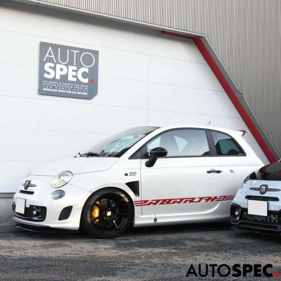 アバルト（ABARTH） ABARTH 500 595 695 サイドデカール チェリー