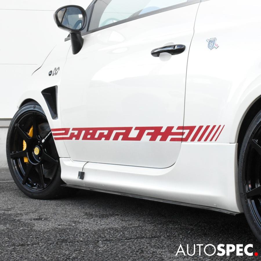 アバルト（ABARTH） ABARTH 500 595 695 サイドデカール チェリー