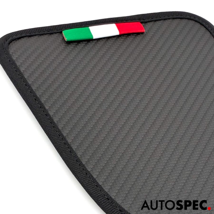 アバルト（ABARTH） FIAT ABARTH カーボン トーン フットキックガード