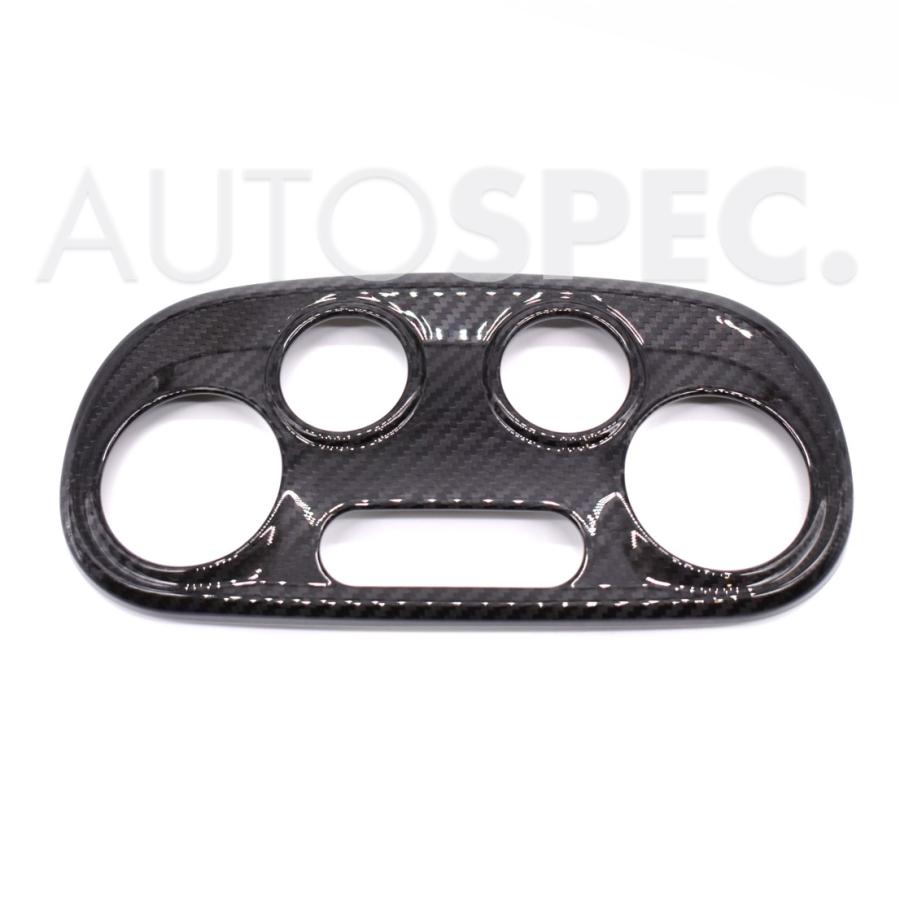 アバルト ABARTH 595 695 カーボン エアコンパネルカバー ASSO アバルト ABARTH 595 695 カーボン エアコンパネルカバー ASSO