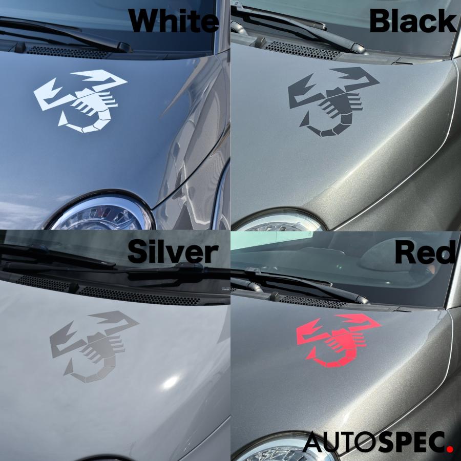 アバルト（ABARTH） ABARTH 500 595 695 さそり ボンネットデカール