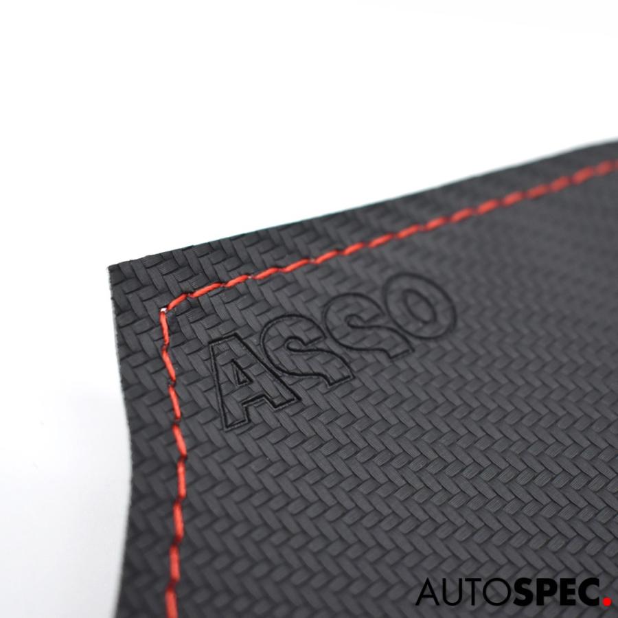 アバルト（ABARTH） ABARTH 500 595 695 カーボン調 ドアキックガード