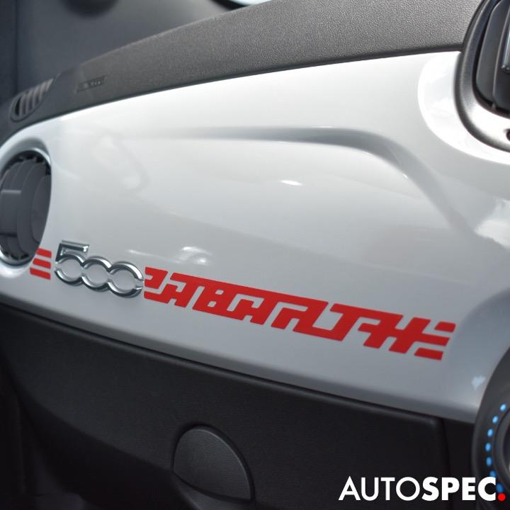 アバルト（ABARTH） ダッシュボードデカール 右ハンドル 500 595 695