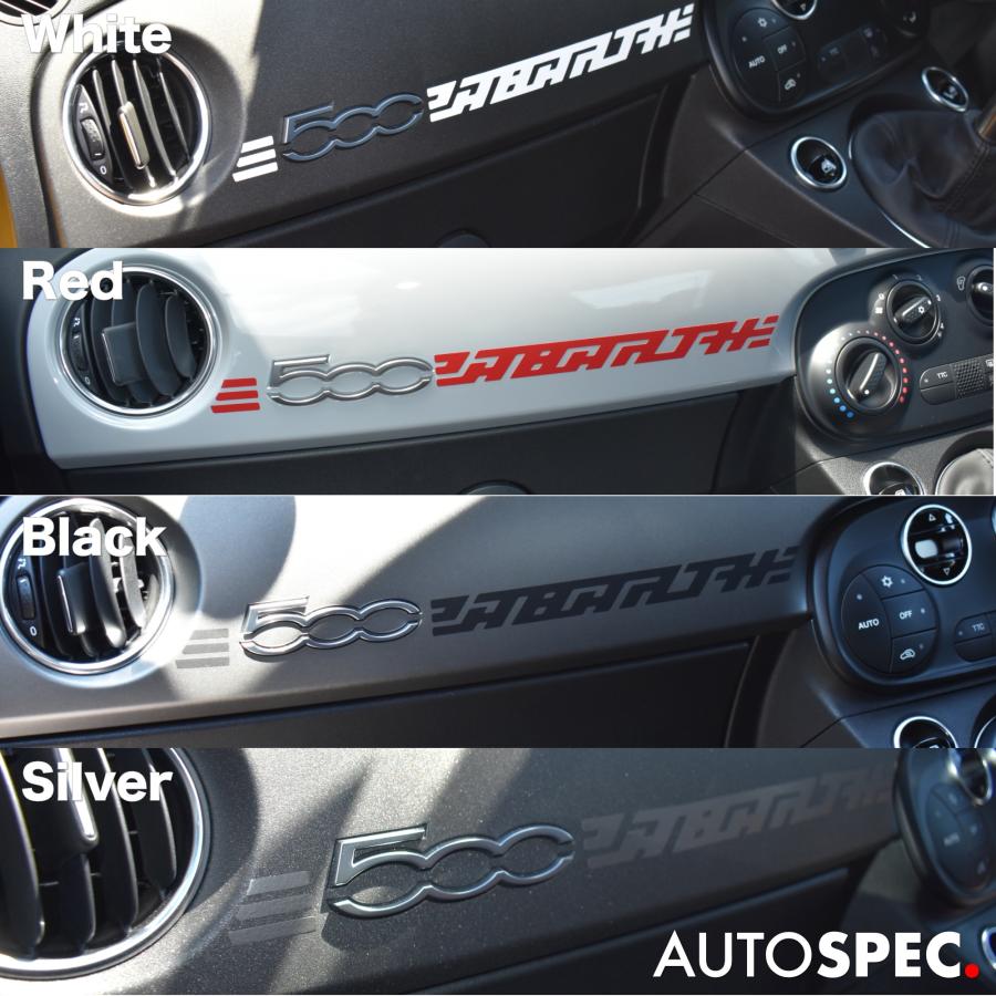 アバルト（ABARTH） ダッシュボード デカール 500 595 695 ステッカー