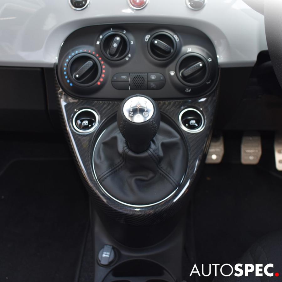 アバルト（ABARTH） THREEHUNDRED カーボン シフトゲートカバー ABARTH