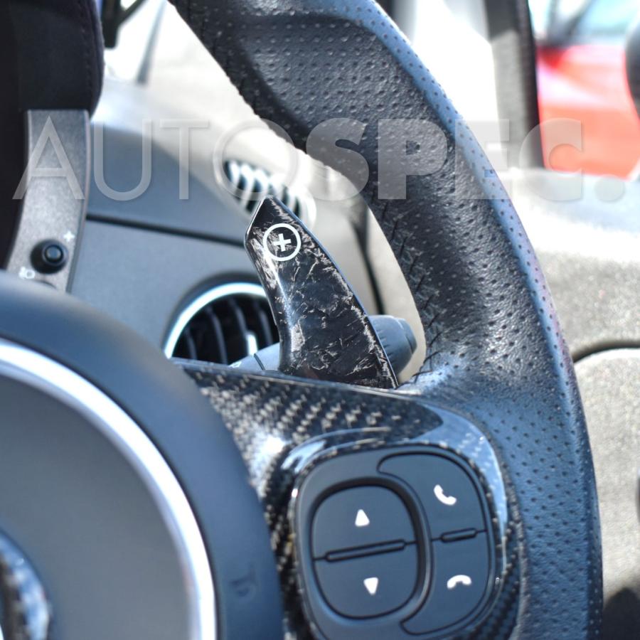 ABARTH 595 695 シリーズ4 鍛造 カーボン チョップド チップ グロス 