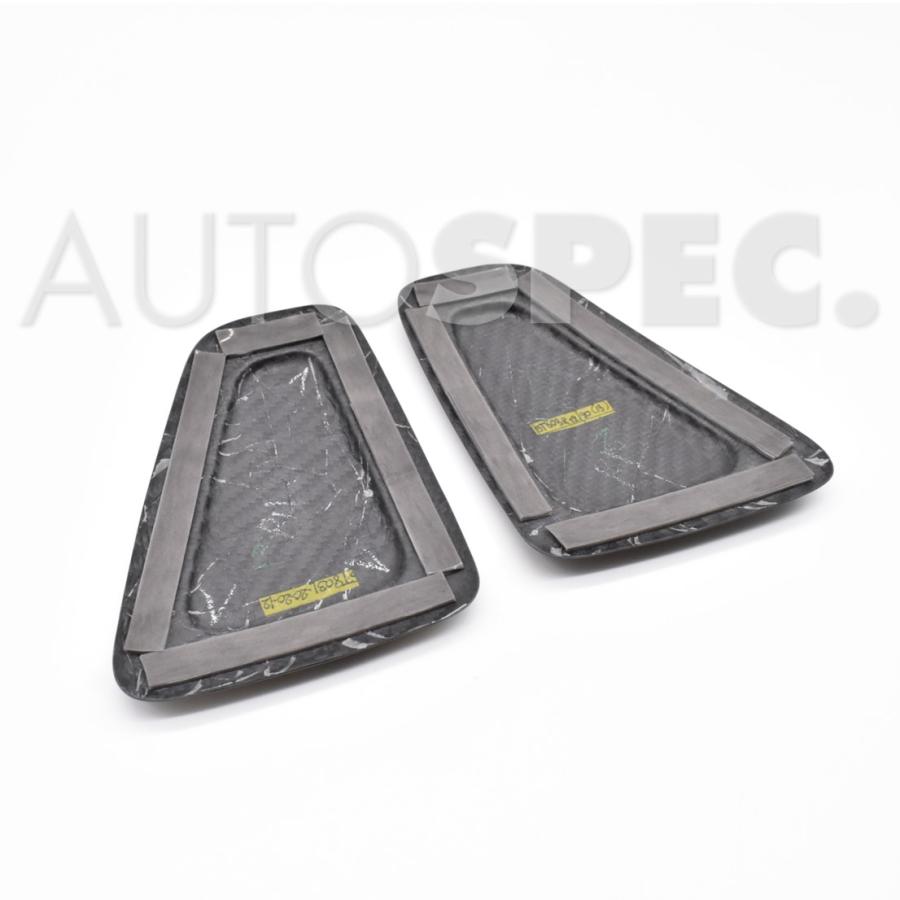 アバルト カーボンルック 外装 トリムカバー 4点セット M's WORK様専用