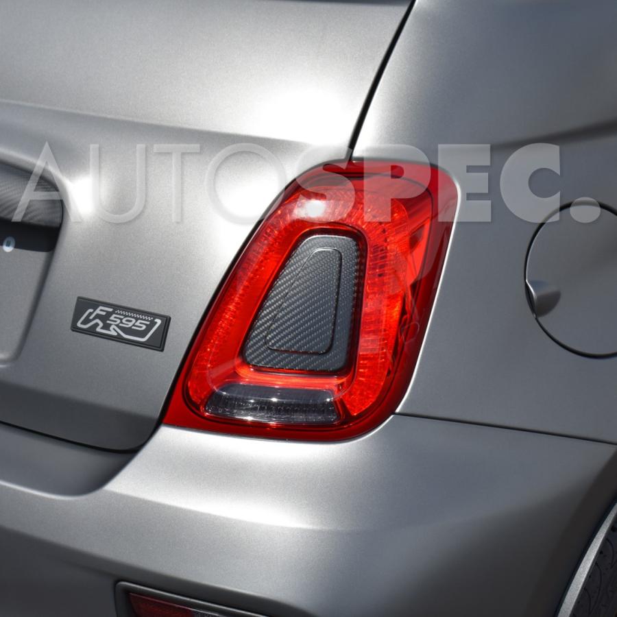 アバルト 595/695 専用 リアガーニッシュ アバルト アバルト595/695(シリーズ4)用リアダクトガーニッシュ