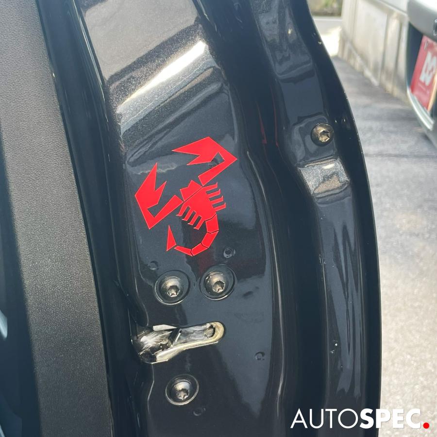 アバルト（ABARTH） さそり ステッカー ミクロ 全5色 ABARTH 500 595