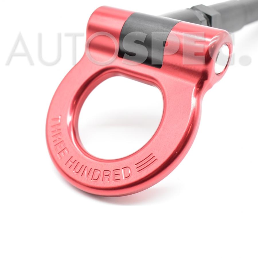 CLOS製牽引フック 赤色 アバルト500用 595/695など CLOS製牽引フック 赤アバルト500用 595/695など