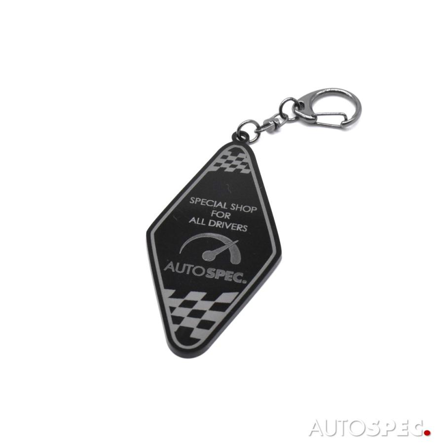 AUTOSPEC. オリジナル アクリル モーテル キーリング アウト