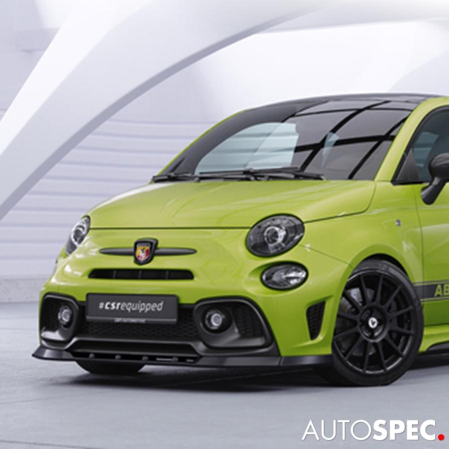アバルト CSR フロントリップスポイラー ABARTH 595 695 マット