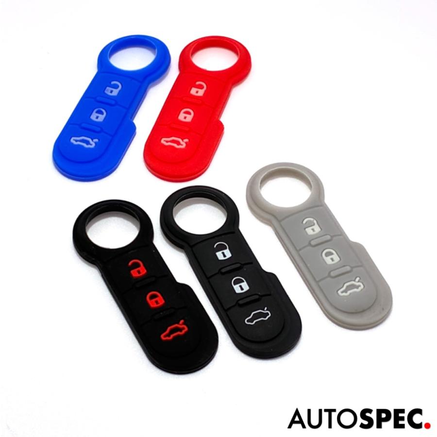 アバルト（ABARTH） FIAT ABARTH キーフォブ リペア 3ボタン ラバー 