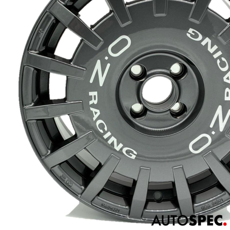 OZ Racing OZ Rally Racing 17インチ 7J PCD98 ET35 4穴 シルバー