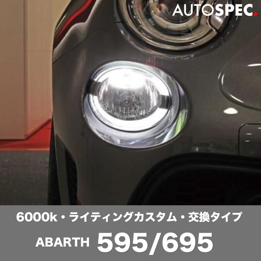 アバルト（ABARTH） FIAT ABARTH 500 595 695 DRL デイライト バルブ