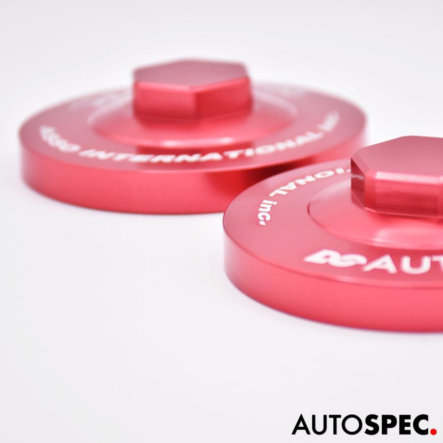 アバルト（ABARTH） AS × ASSO アルミ トップマウントカバー ABARTH