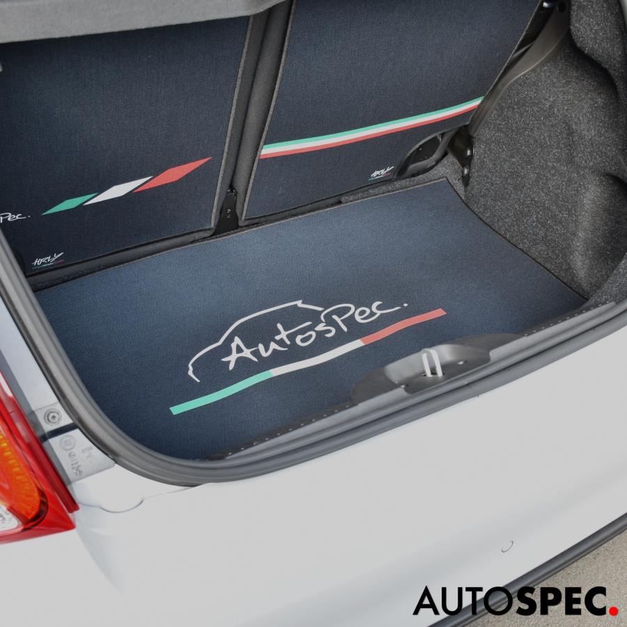 【決算セール】リアシートバックマット　アバルト用 アバルト（ABARTH） ABARTH FIAT トランク ルーム マット 500 595 695