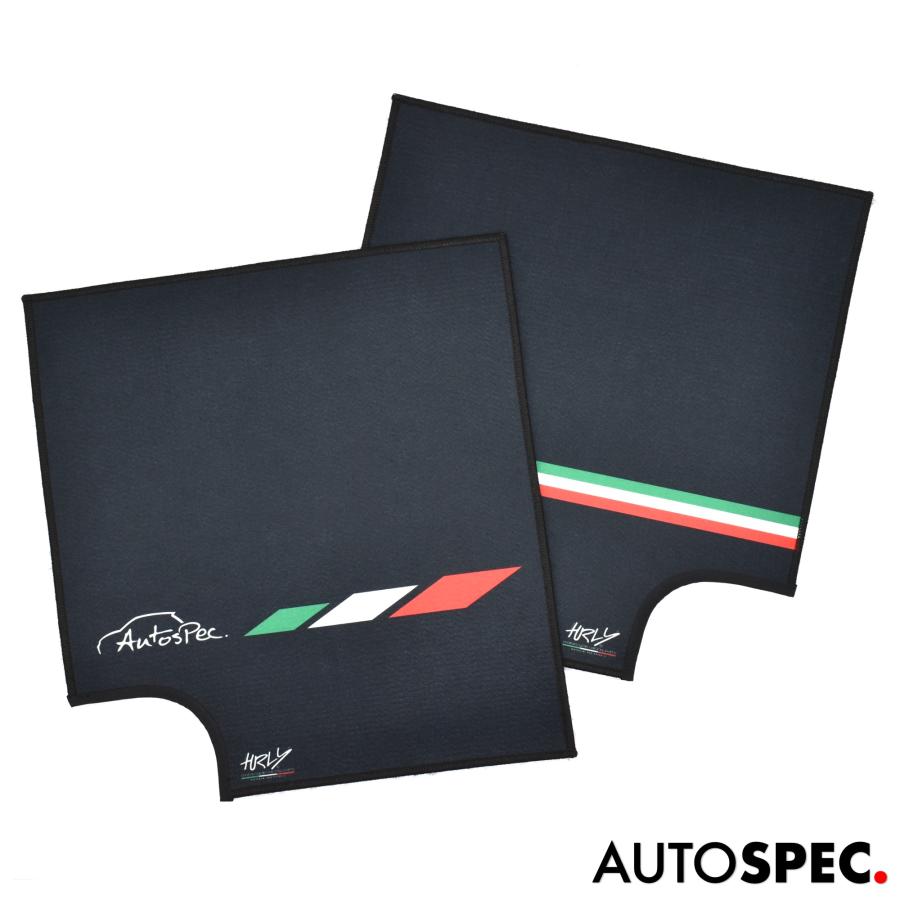 【決算セール】リアシートバックマット　アバルト用 アバルト（ABARTH） ABARTH FIAT リアシートバックマット 500 595 695