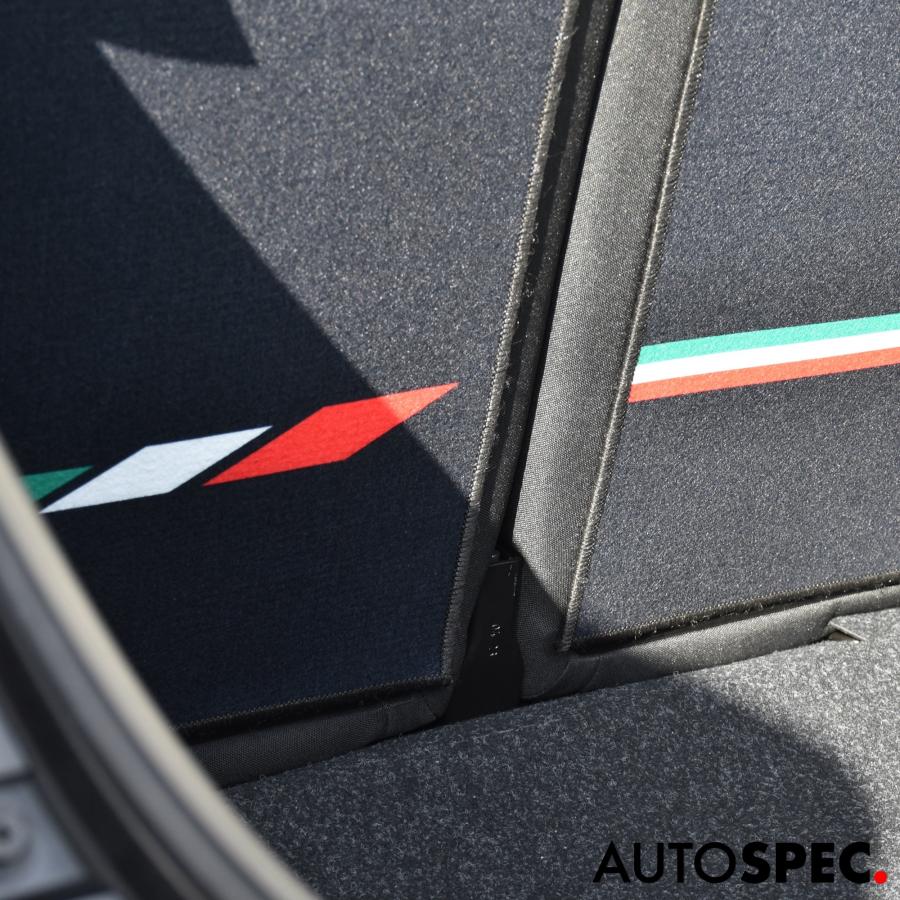 アバルト（ABARTH） ABARTH FIAT リアシートバックマット 500 595 695