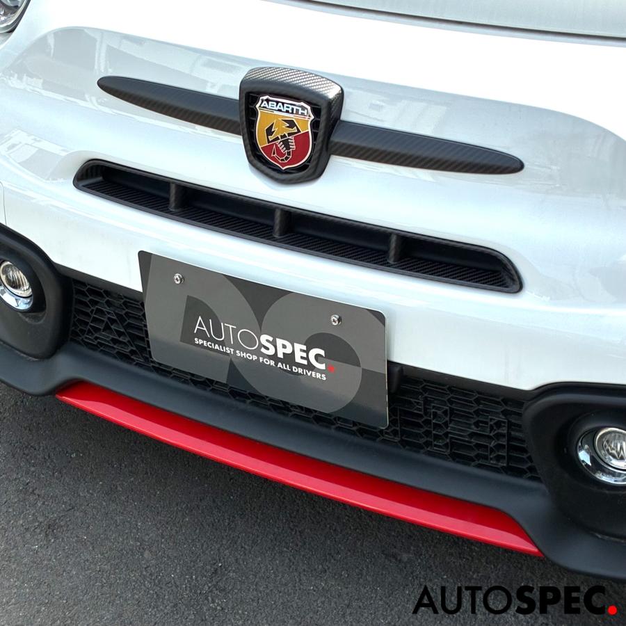 ABARTH 595 カーボンルック 外装カバー エンブレム アバルト 500