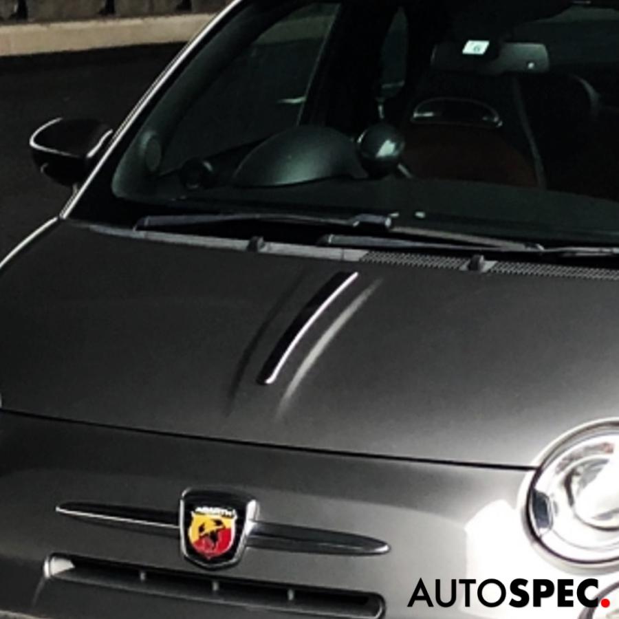 FIAT（フィアット） FIAT ABARTH ステンレス ボンネット クローム