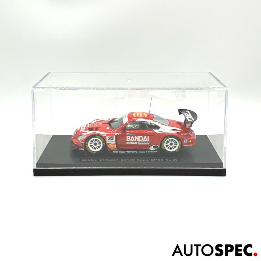 エブロ ミニカー EBBRO 1/43 SUPER GT 500 BANDAI DIREZZA SC430 RED