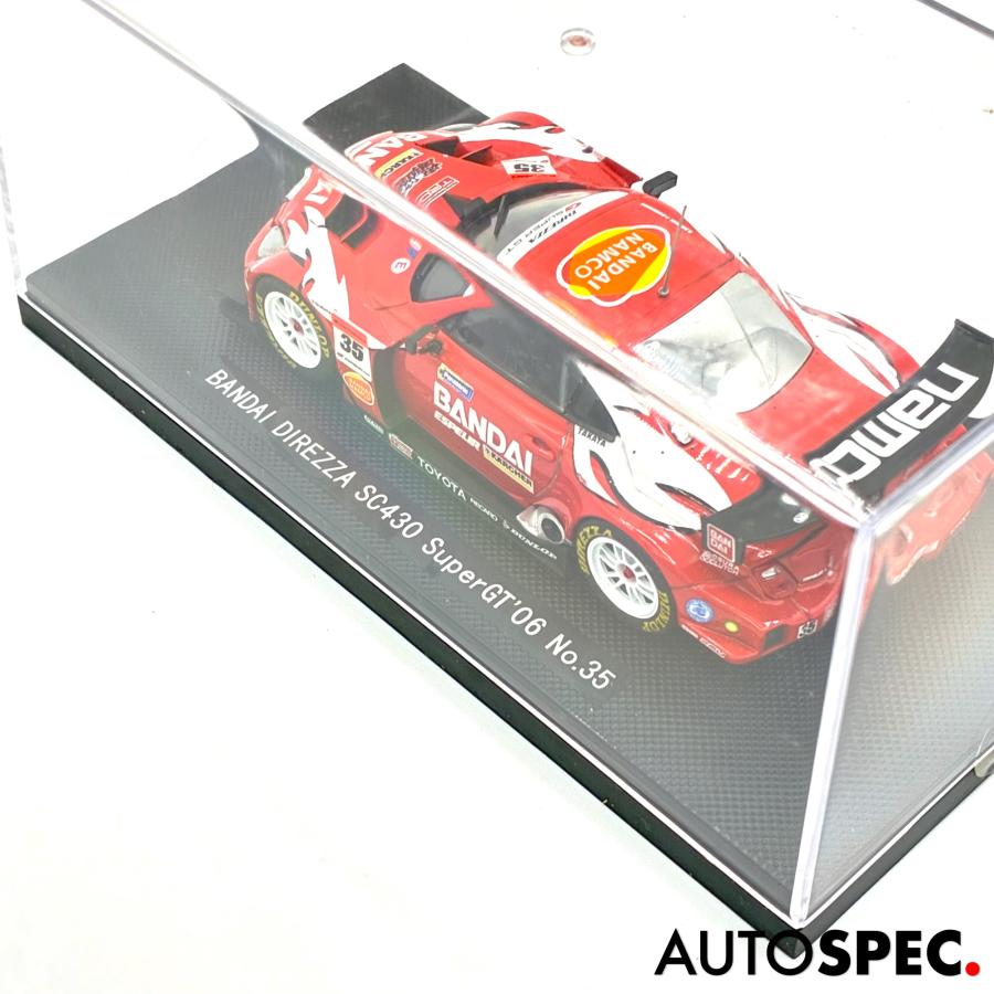エブロ ミニカー EBBRO 1/43 SUPER GT 500 BANDAI DIREZZA SC430 RED