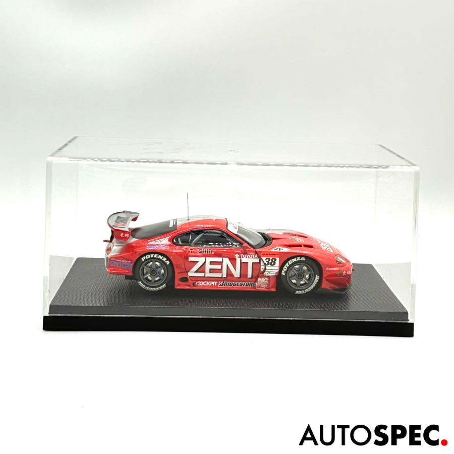 エブロ ミニカー EBBRO 1/43 SUPER GT 2005 ZENT CERUMO SUPRA SILVER