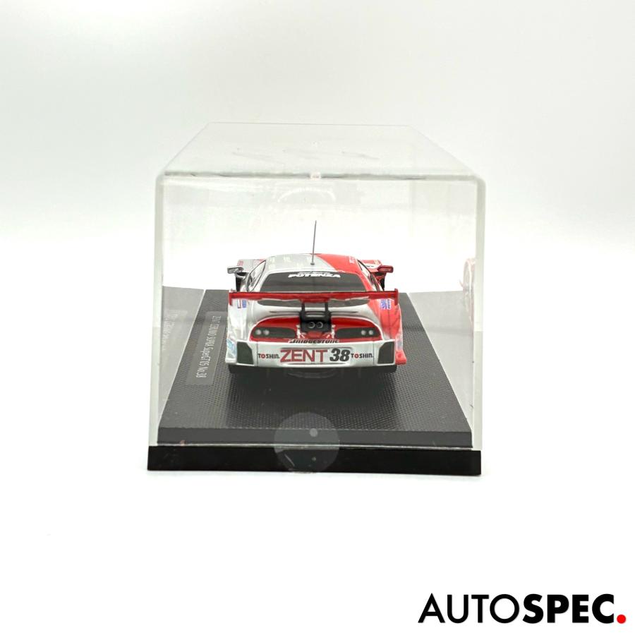 エブロ ミニカー EBBRO 1/43 SUPER GT 2005 ZENT CERUMO SUPRA SILVER