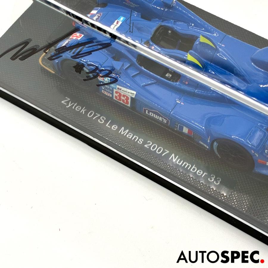 エブロ ミニカー EBBRO 1/43 Zytek 07S Le Mans 2007 Number 33 BLUE