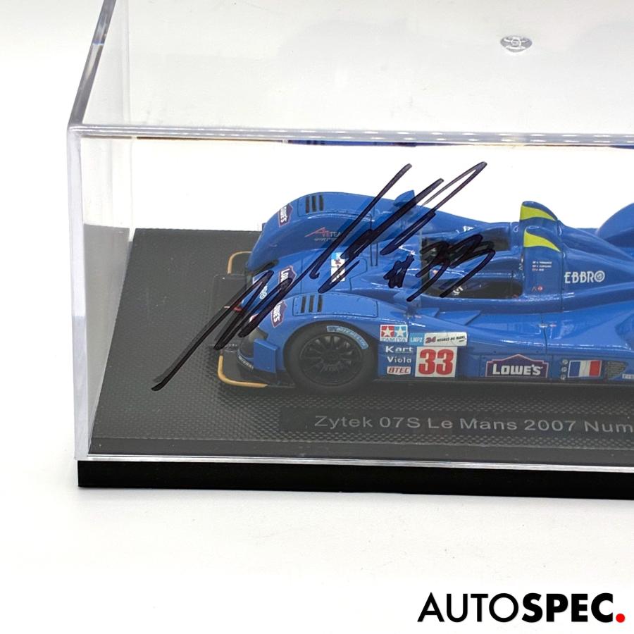エブロ ミニカー EBBRO 1/43 Zytek 07S Le Mans 2007 Number 33 BLUE