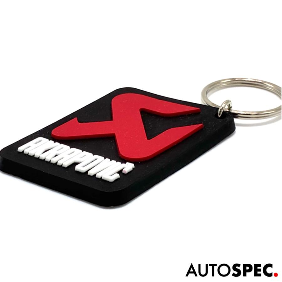 AKRAPOVIC（アクラポビッチ） スクエア キーリング ラバー アクラポ