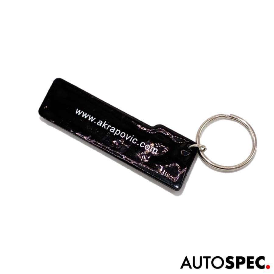 AKRAPOVIC（アクラポビッチ） スクエア キーリング ラバー アクラポ