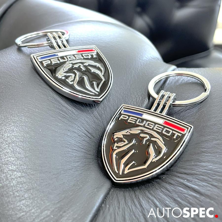 PEUGEOT（プジョー） ロゴ メタル キーリング キーホルダー