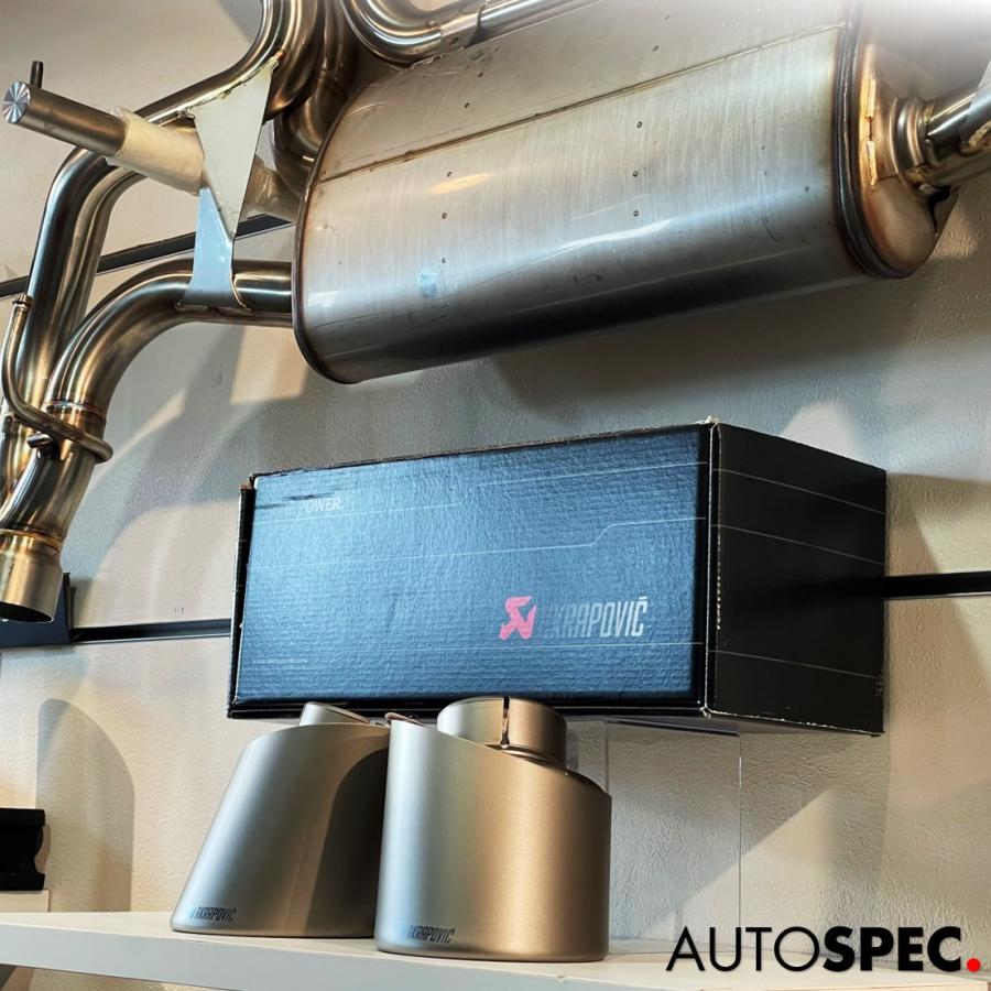 アバルト（ABARTH） AKRAPOVIC スポーツ マフラー チタン テール 500