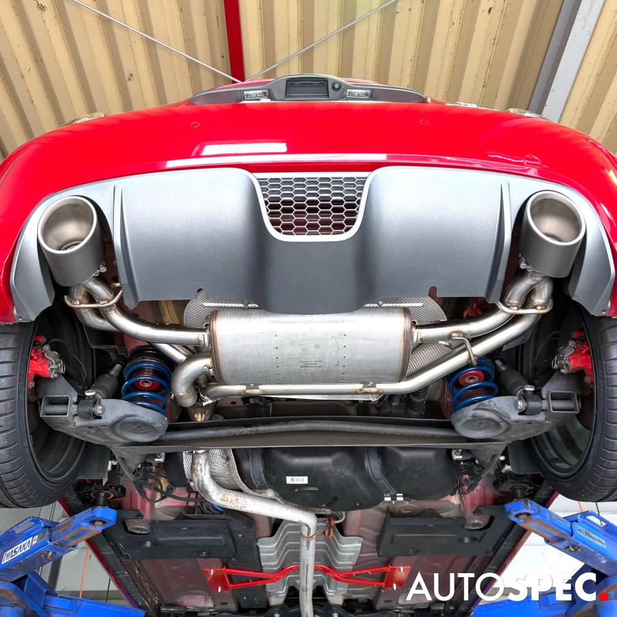 アバルト（ABARTH） AKRAPOVIC スポーツ マフラー チタン テール 500