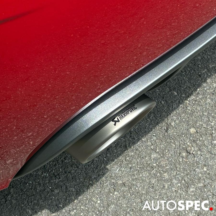 アバルト（ABARTH） AKRAPOVIC スポーツ マフラー チタン テール 500