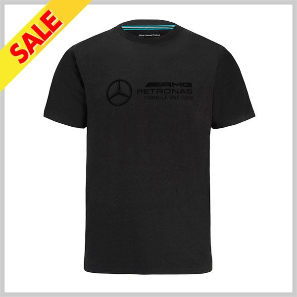 F1 メルセデスAMG オフィシャルTシャツ メルセデスAMGペトロナスF12022チームTシャツ-ブラック