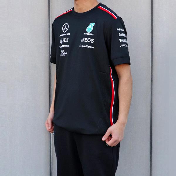 メルセデスAMGペトロナス F1チーム Tシャツ （ブラック） 2023