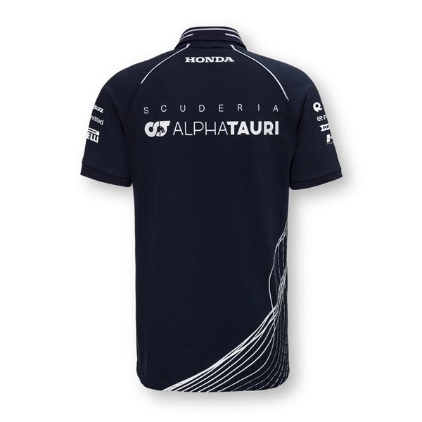 スクーデリア アルファタウリ チーム ポロシャツ （ネイビー） 2023 