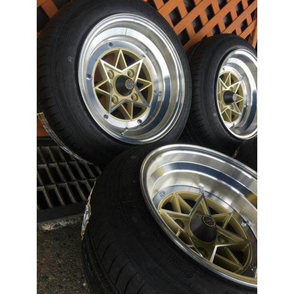 復刻 スターシャーク】 14×7J +0 ±0 4H-114.3 ゴールド（GOLD