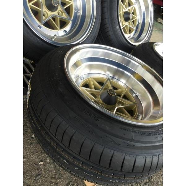 復刻 スターシャーク】 14×7J +0 ±0 4H-114.3 ゴールド(GOLD 復刻 スターシャーク】 14×7J +0 ±0 4H-114.3 ゴールド(GOLD
