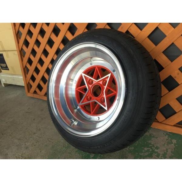復刻 スターシャーク】 14×7J +0 ±0 4H-114.3 赤(RED) 175 復刻 スターシャーク】 14×7J +0 ±0 4H-114.3 赤(RED) 175