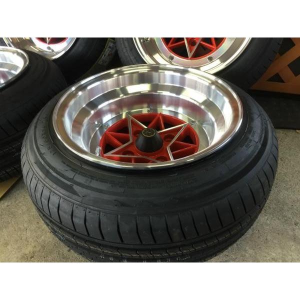 復刻 スターシャーク】 14×7J +0 ±0 4H-114.3 赤(RED) 175 復刻 スターシャーク】 14×7J +0 ±0 4H-114.3 赤(RED) 175
