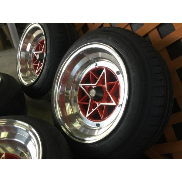 復刻 スターシャーク】 14×7J +0 ±0 4H-114.3 赤(RED) 175 復刻 スターシャーク】 14×7J +0 ±0 4H-114.3 赤(RED) 175