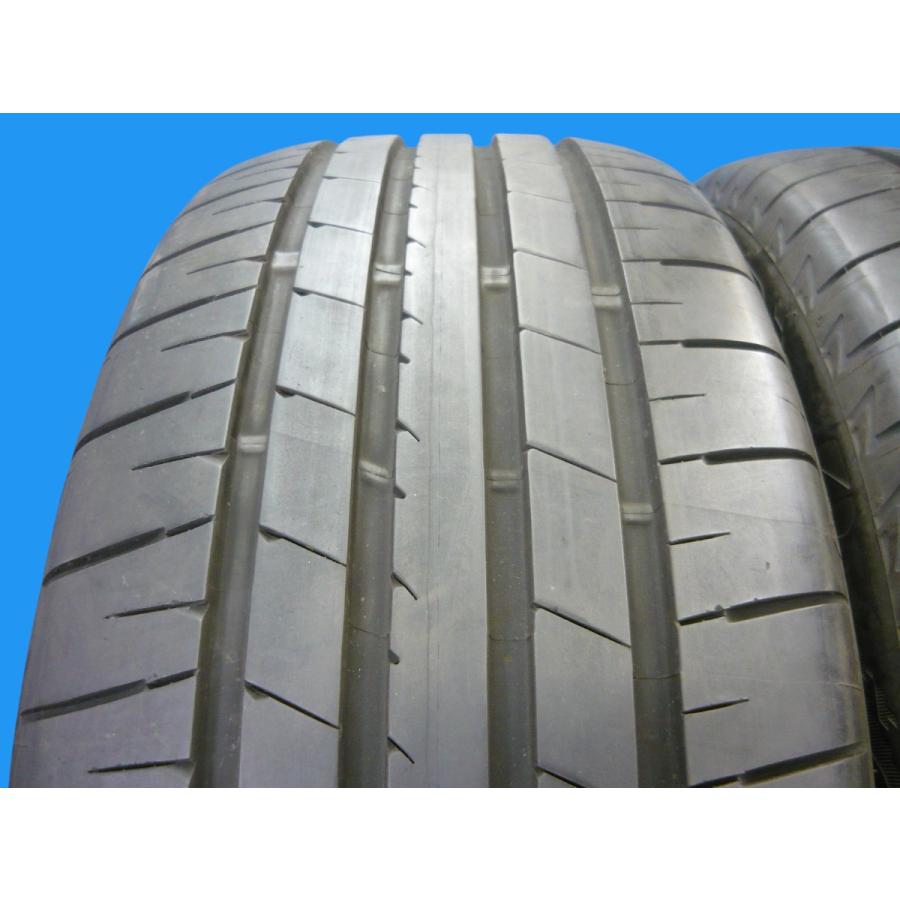 バリ山！ブリヂストン トランザ T005A●215/55R18●8分山 4本 検査済み！取付/手渡し可！●(rM446の画像