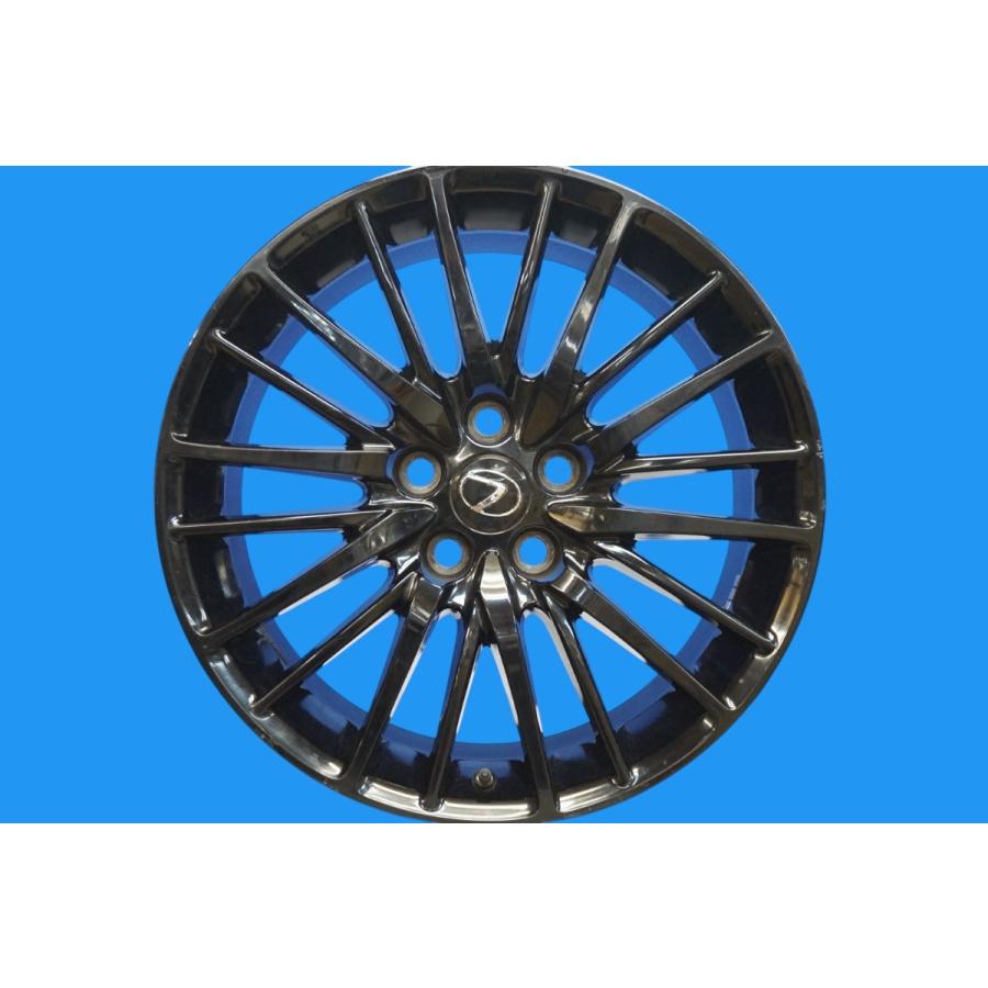 【美品 レクサス LS460 Fスポーツ 純正 19インチ ブラック 4本】 LS460 純正ホイール レクサスLS460 純正ホイール 19インチ 4本