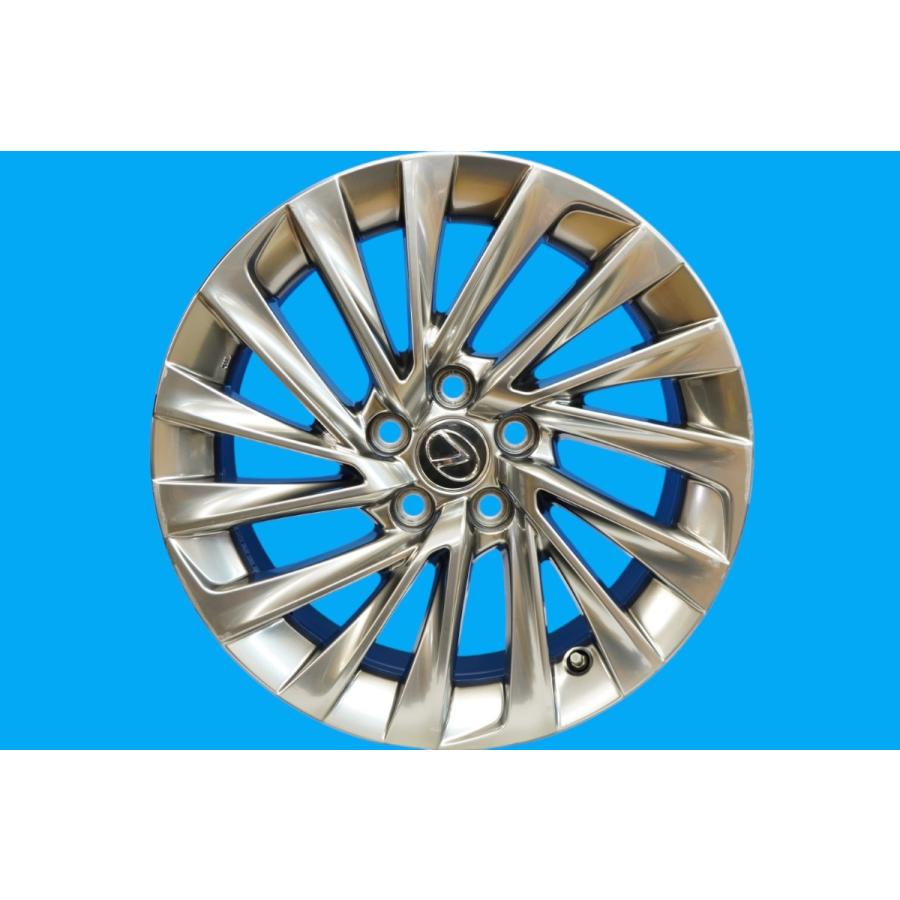 レクサス ES 純正ホイール 8j 18インチ 1本 レクサスES 300h純正ホイール▽18インチ8J＋45 5穴PCD114.3○4本