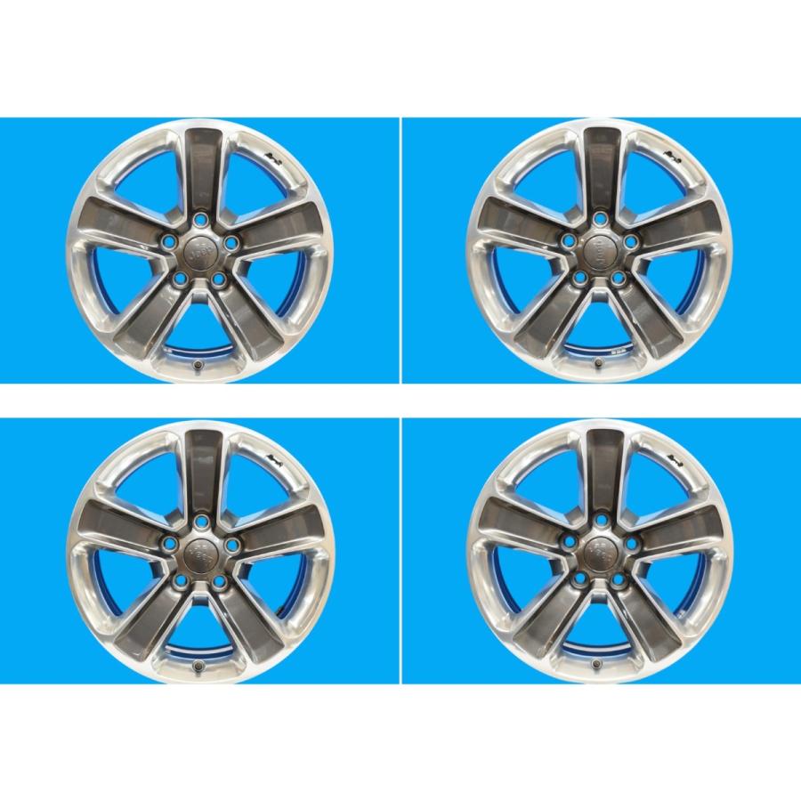 良品！JEEP JLラングラーアンリミテッド純正ホイール▽18インチ7.5